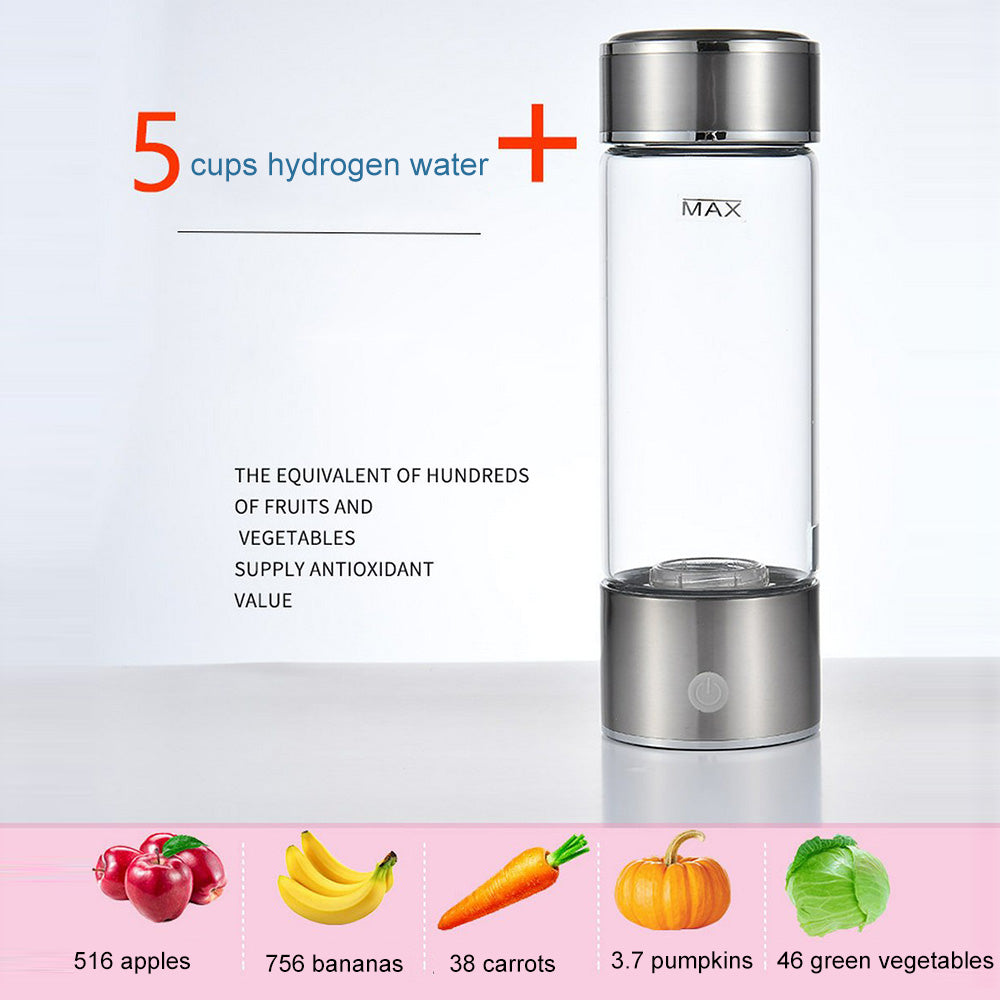 Upgraded Health Smart Hydrogen Water bottle