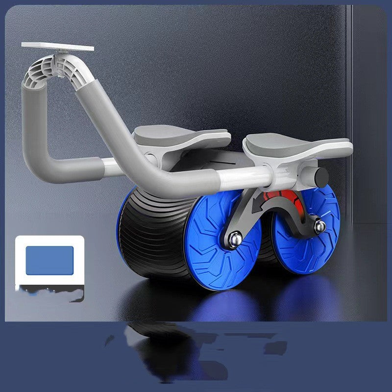 Automatic Rebound Abdominal Wheel AB Roller with Elbow Support- Belly Slimming and Fitness Equipment