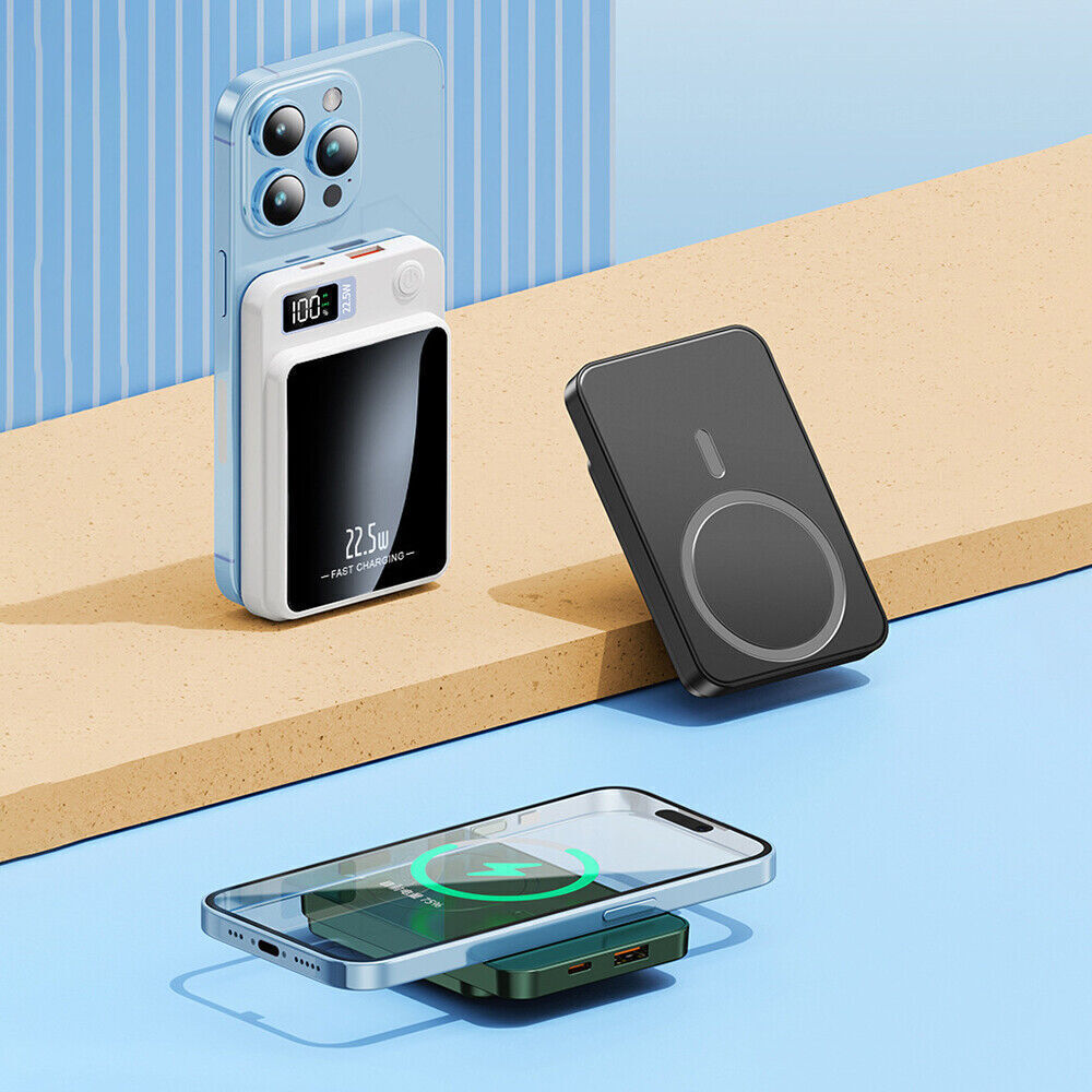 Magnetic Wireless Power Bank- Magsafe Battery Pack